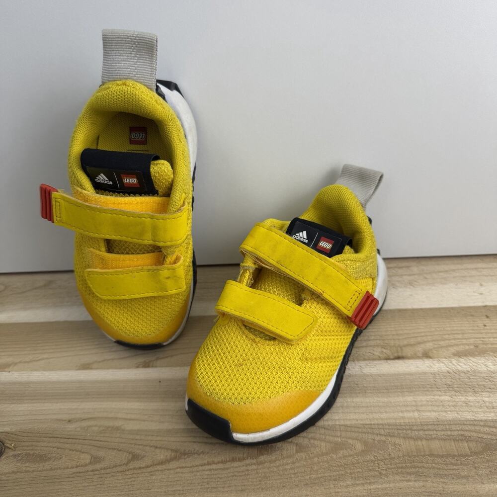 Adidas LEGO Sport GW8092 Toddler Size 6K Yellow